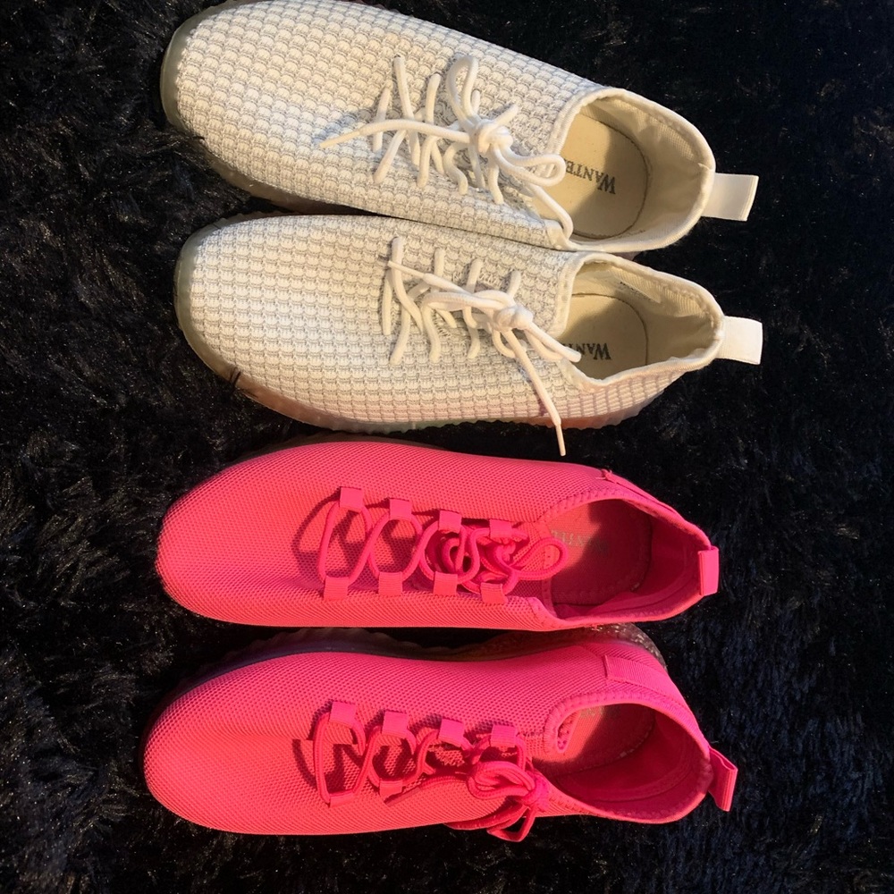 Color Pop Wanted footwear! 2 for the price of one.